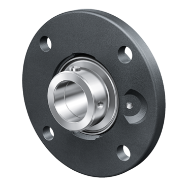 Flanged bearing unit round Eccentric Locking Collar Series RME
